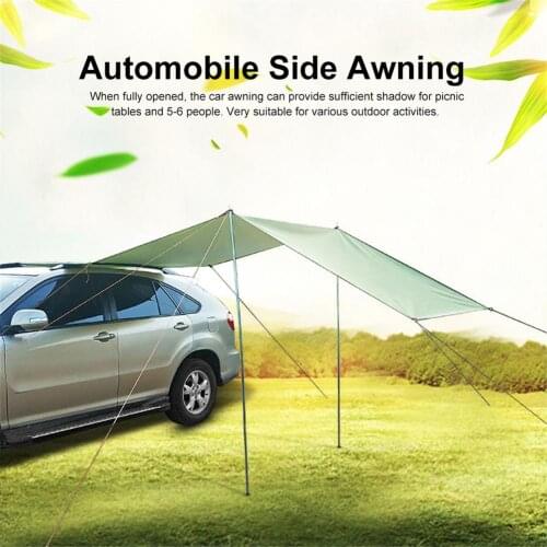 Car Shelter Awning Waterproof Tent Sun Shade Ultralight Portable Camping Tent Truck Rooftop Rain Canopy Rooftop Rain Canopy