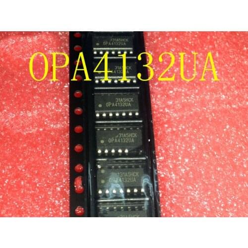 NEW 10PCS/LOT OPA4132UA OPA4132U OPA4132 SOP-14 IC