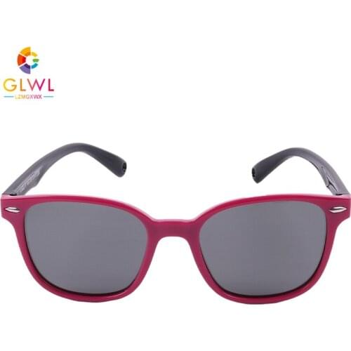 New Kids Sunglasses Boys Polarized Sunglass Girls Baby Fashion Sun Glasses Infant Silicone Frame Eyeglasses UV 400 Child Shades