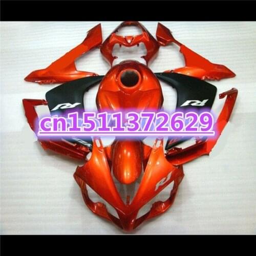 Fairings for YZF R1 07 08 YZF-R1 07-08 orange black YZF1000 R1 07 08 fairing kits YZF R1 2007 2008-Dor for Yamaha D