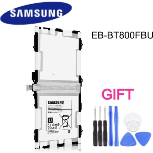 EB-BT800FBU Original Tablet Battery EB-BT800FBC For Samsung GALAXY Tab S 10.5 SM-T800 SM-T801 T805C SM-T805 T807 7900mAh