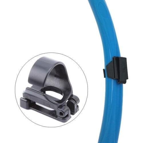 Plastic Clip Snorkel Mask Keeper Holder Retainer For Scuba Diving Silicone Snorkel Buckle Goggles Buckle Silicone Tube Buckle