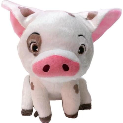 Disney Cartoon Moana Plush Toy Moana Pet Puaka 22CM Kawaii Soft Pua Pig Plush Doll Kids Gift