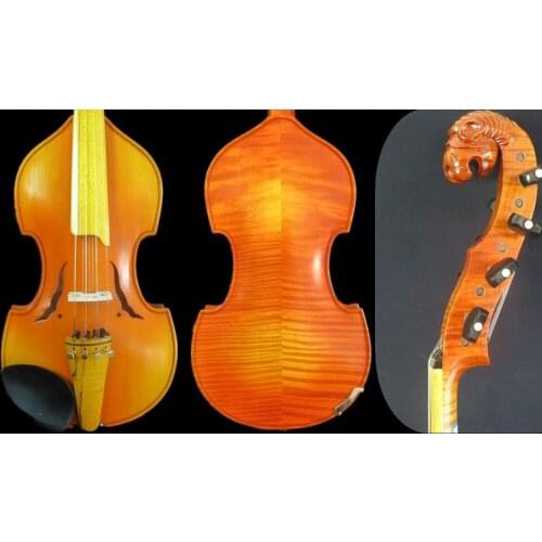 Baroque style SONG Maestro 4×5 strings 4/4 violin,carving scroll #11034