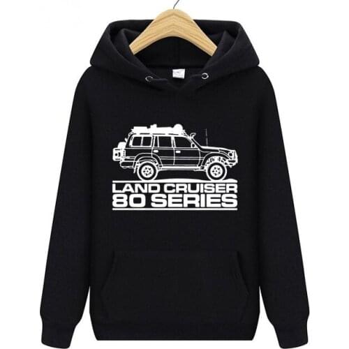Land Cruiser 80 Series Mens Sweatshirt Off Road Adventure 4x4 Car Man Sportwear Woman Pullover Tops Youth Hooded Pullove