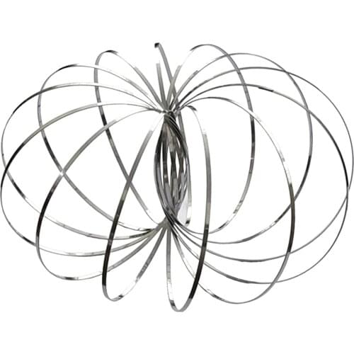 Amazing 3D Dynamic Science Gadget Flow Rings Toy Juggle Dream/Dance Party Spring