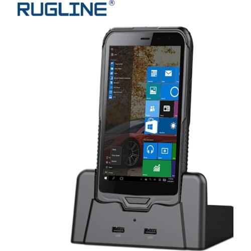 Windows10 Industrial Rugged PDA, 1D/2D Scanning, NFC, Handheld Data Collector Terminal