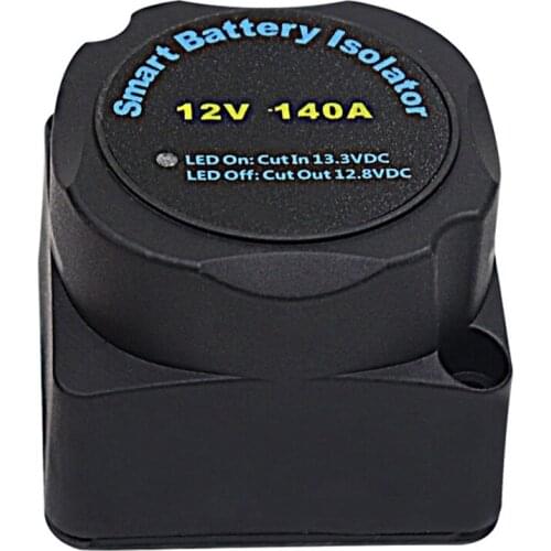 12V 140A Voltage Sensitive Split Charge Relay VSR for Camper Car Smart Battery Isolator Charge 2 Battery Bank Auto Parts