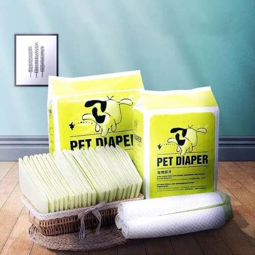 15/30/60 pcs Brand Pet Urine Mat Super Absorbent Pet Diaper Dog Training Pee Pads Disposable Soft Nappy Mat Pet Dog Diapers