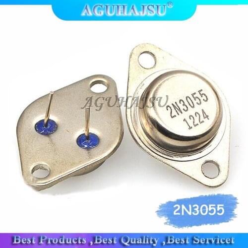 5PCS Transistor 2N3055 TO-3 15A 60V NPN AF Amp Au new original