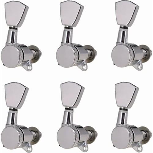 6R Electric Guitar strings button Tuning Pegs Keys tuner Machine Heads Guitar accessories Parts Musical instrument