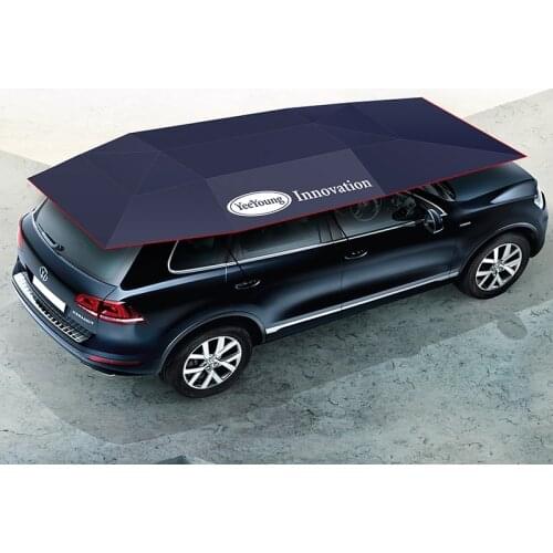 4.6m automatic car roof umbrella folding umbrella sunshade car umbrella