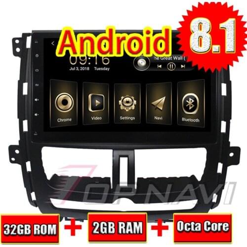 Auto 2G Players for Nissan Succe 2010 2012 2013 2014 2015 Android 8.1 10.1'' Topnavi Car Quad Core 2G RAM Navigation Wifi Media