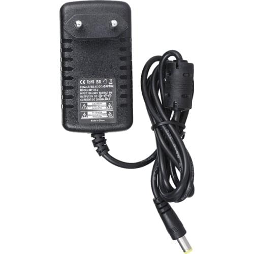 Guitar Effect Pedal Power Supply Adapter 9V 2A Power Supply Adapter Converter for Guitar Bass Effect 100~240V