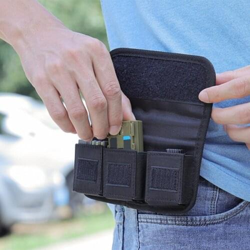 Camera Battery Case with SD Card Holder Pouch for lp-e6/ en-el15/ np-fw50/ np-f550/ AA Battery and TF/SD Memory Card