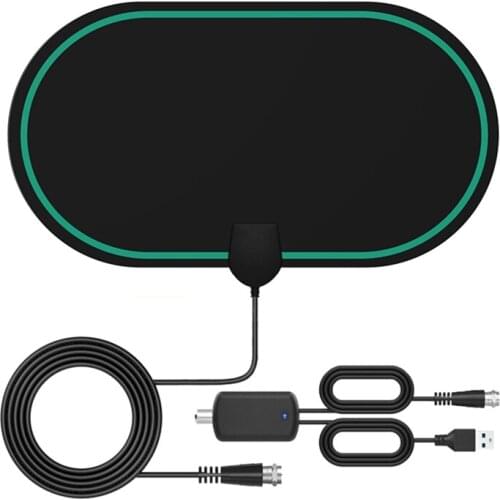 Digital HDTV Antenna TV Aerial Indoor Clear Satellite Receiver HDTV Antenna with Amplifier