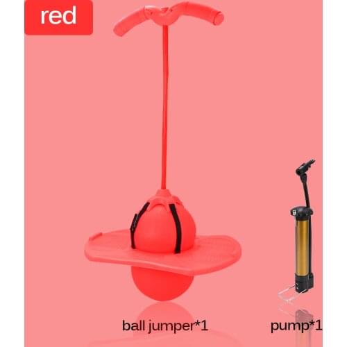 Elastic Bouncing Ball Balance Jumper Kids Indoor Outdoor Fun Sports Fitness Toddler Boys Girls Children Games Sensory Toys