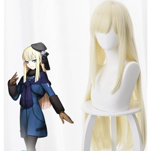 Fate Grand Order Cosplay Wig Sima Yi Reines Heat Resistant Cosplay 80cm Wig Synthetic Hair Halloween Cosplay
