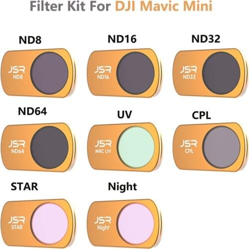 Done Filter For DJI Mavic Mini Filters UV/CPL/ND8/16/32/64/Star/Night Filter kit For DJI Mavic Mini Drone Accessories