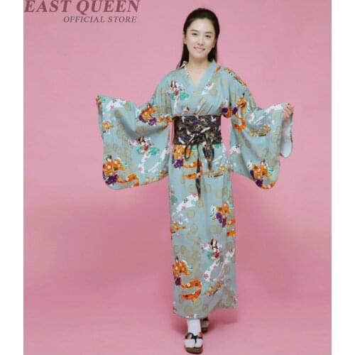 Japanese kimono traditional japanese kimono yukata japanese clothing floral print elegance women clothes summer 2018 AA3836