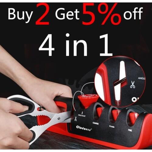 Multi-function sharpener hand-held sharpener household sharpener special quick sharpening stone scissors ultra-fine sharpening