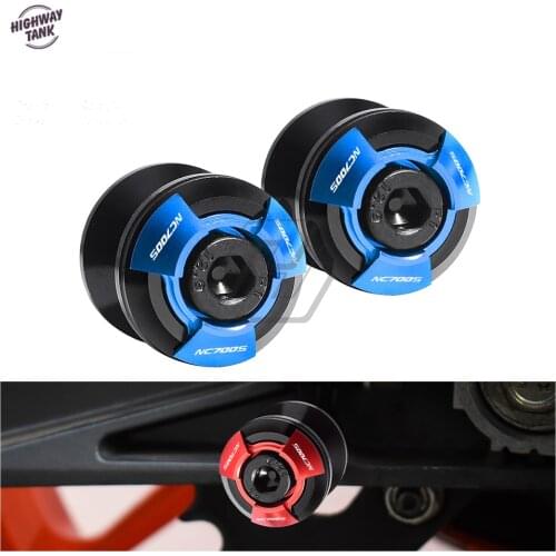 Motorcycle Accessories Swingarm Spools Slider Stand Screws Case for Honda NC700S 2012 2013