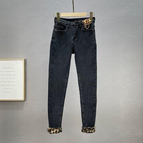 Женские утепленные джинсы NANCYLIM China At AliExpress