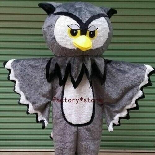 New Happy Carnival Mascot Halloween Cartoon Owl Cosplay Performance Costume Adult Use Birthday Advertising Parade Set