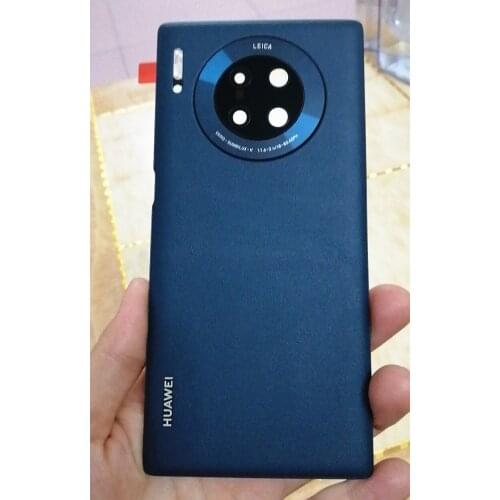 Original Back Cover For Huawei Mate 30 Pro Mate30pro LIO-AN00 Rear Housing Battery Cover Panel Mobile Phone Case Camera Ring