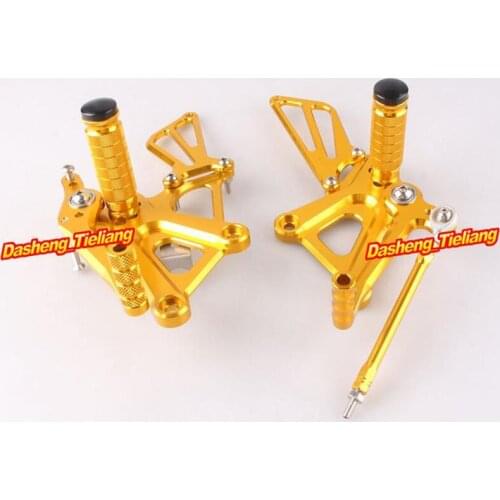 Adjustable Shift Foot Pegs Rear Set Footrests Replacement Kit For Honda CBR250R CBR 250R 2010-2013 Motorcycle Accessory Parts