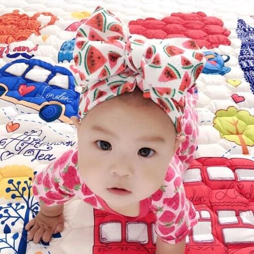 Newborn baby hat for a Girls Pink Flower Bowknot Beanies newborn photography props Comfortably Cotton Hospital baby Caps 0-3 M
