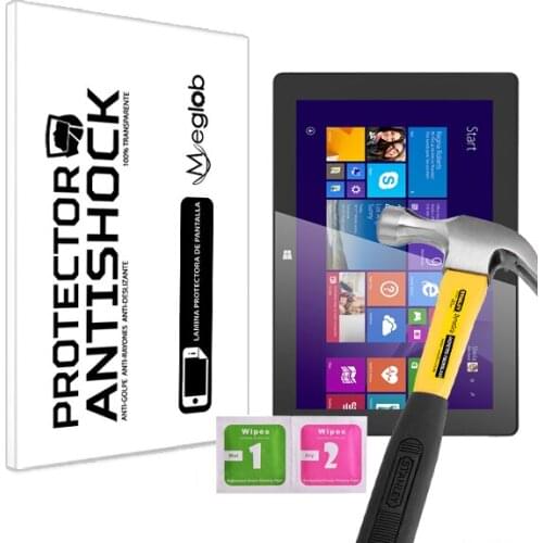 Screen protector Anti-Shock Anti-scratch Anti-Shatter compatible with Tablet Prestigio MultiPad Visconte 3