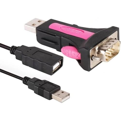 ZE551A FTDI chipset USB2.0 to RS232 serial cable converter win10/8/mac os.(FT232 IC)