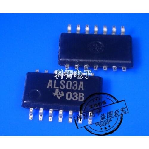 100% New&original SN74ALS03ANSR 74ALS03 SOP14-5.2 ALS03A BOM