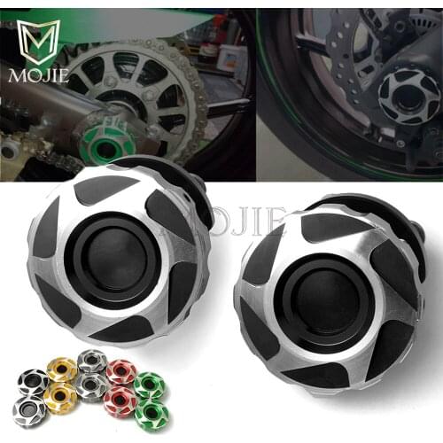 For Kawasaki Z1000 Z1000SX Ninja 1000 10-16 Motorcycle Accessories Hole Cover Rear Wheel Fork Decoration Cover Bracket Protector