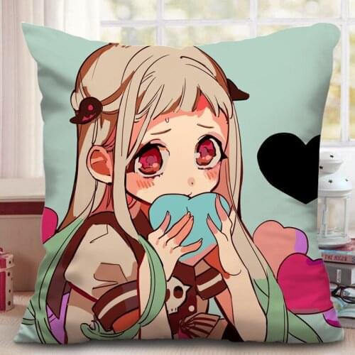 Anime Toilet-bound Jibaku Shounen Hanako Kun Pillow Cushion double side Cotton Cute Nene Yashiro pillow Toys gift
