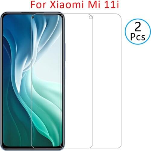 Case for xiaomi mi 11i cover screen protector tempered glass on ksiomi xiao my 11 i i11 mi11i 6.67 protective phone coque bag 9h