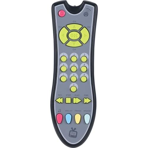 Baby Toys Music TV Remote Control Early Educational Toys Kids Electric Controller Learning Machine Toy Gift
