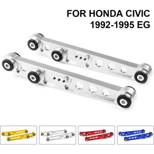 For Honda For Honda Civic 88-95 EG Rear Lower Control Arm Subframe Brace Tie Bar Arms ASR Kit ARM JDM LCA One pair