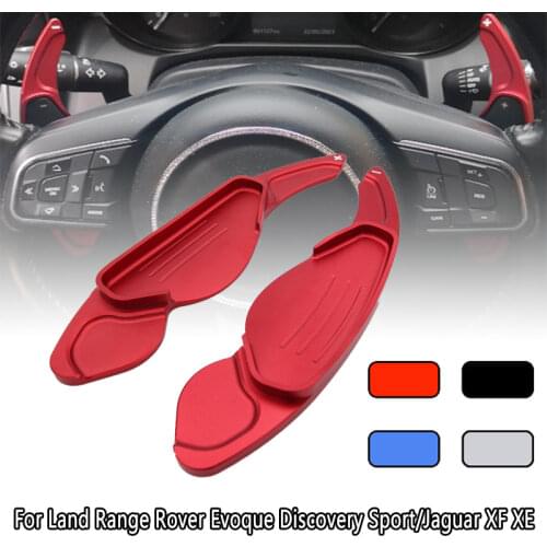For Land Range Rover Evoque Discovery Sport/Jaguar XF XE Styling Car Accessories Steering Wheel Shifter Extension Shift Paddles