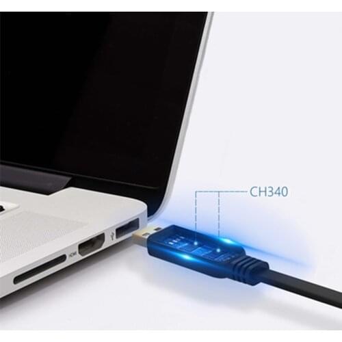 Pl2303ra USB CH340 Rs232 to RJ45 cable for Cisco HP Arba Huawei Fortinet Router Ftdi USB Console H3C Cable Extension Line 2 3 5M