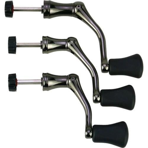 Metal Spinning Fishing Reel Handle Grip Rocker Arm Crank Universal 1000-7000 High Quality Spinning Fishing Reel Accessory