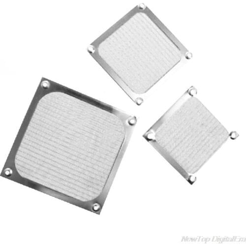 Metal Dustproof Mesh Dust Filter Net Guard 12/9/8cm For Computer Case Cooler Fan N18 20 Dropshipping