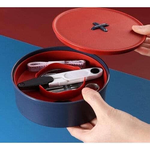 Multifunctional Hand Sewing Tool Button Sewing Box Set Student Dormitory Sewing Kit Stitching Embroidery Craft Sewing