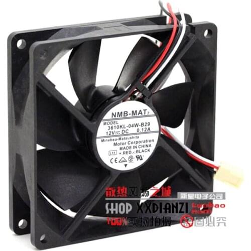 New 12V 0.12A 9CM 9025 Silent CPU Chassis Cooling Fan 3610KL-04W-B29