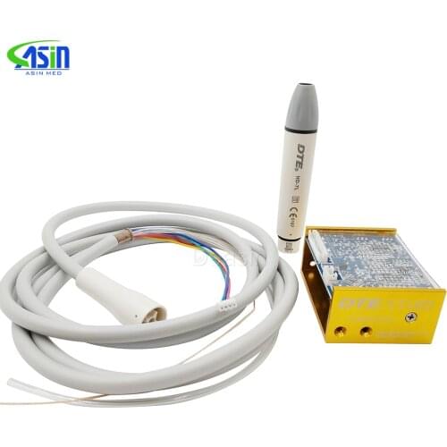Original Woodpecker DTE Dental Built-in Ultrasonic Scaler Control box led scaler handpiece with scaler tips