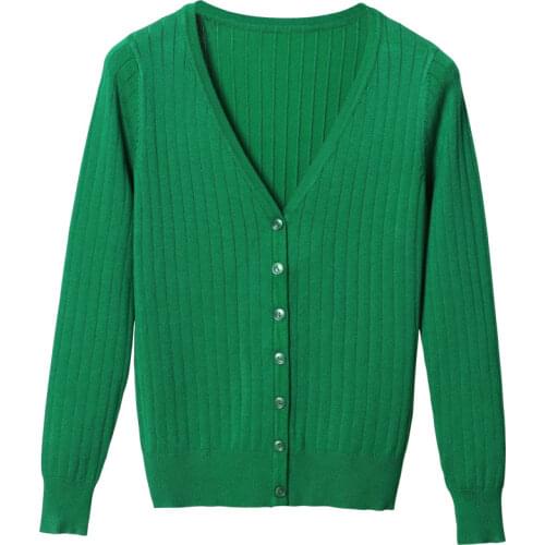 Loose Plus Size XL-4XL Women Knitted Cardigan Coat Autumn Winter Casual V-Neck Long Sleeve Crochet Knit Sweater Coat Female Tops