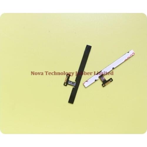 Wyieno 50Pcs/Lot Lenny3 Switch on/off Button Ribbon For Wiko Lenny 3 Power Key Flex Cable Volume Phone Parts