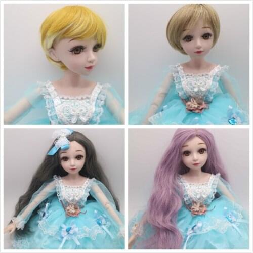 1/3 female Plastic joint moveable doll 60 cm Plastic doll selling with dress 0508