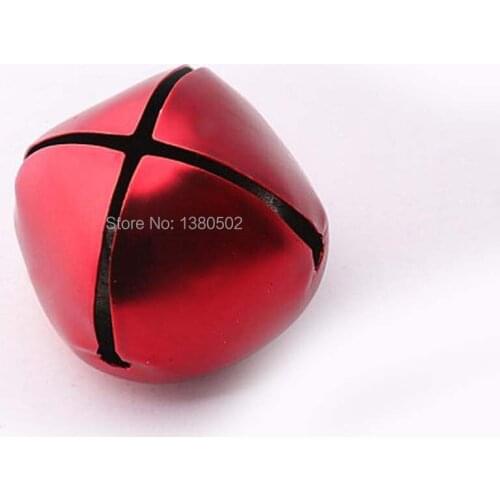 6pcs/lot 45mm Red color Jingle bell Christmas Tree Home Party Wedding Decoration